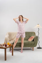 Falling a little - Blush Pink