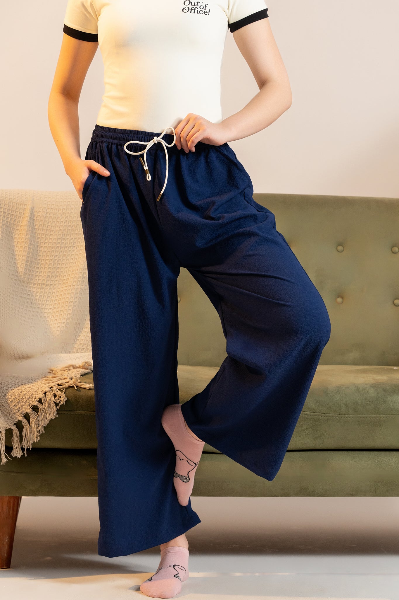 Exhale pop - in Navy Blue