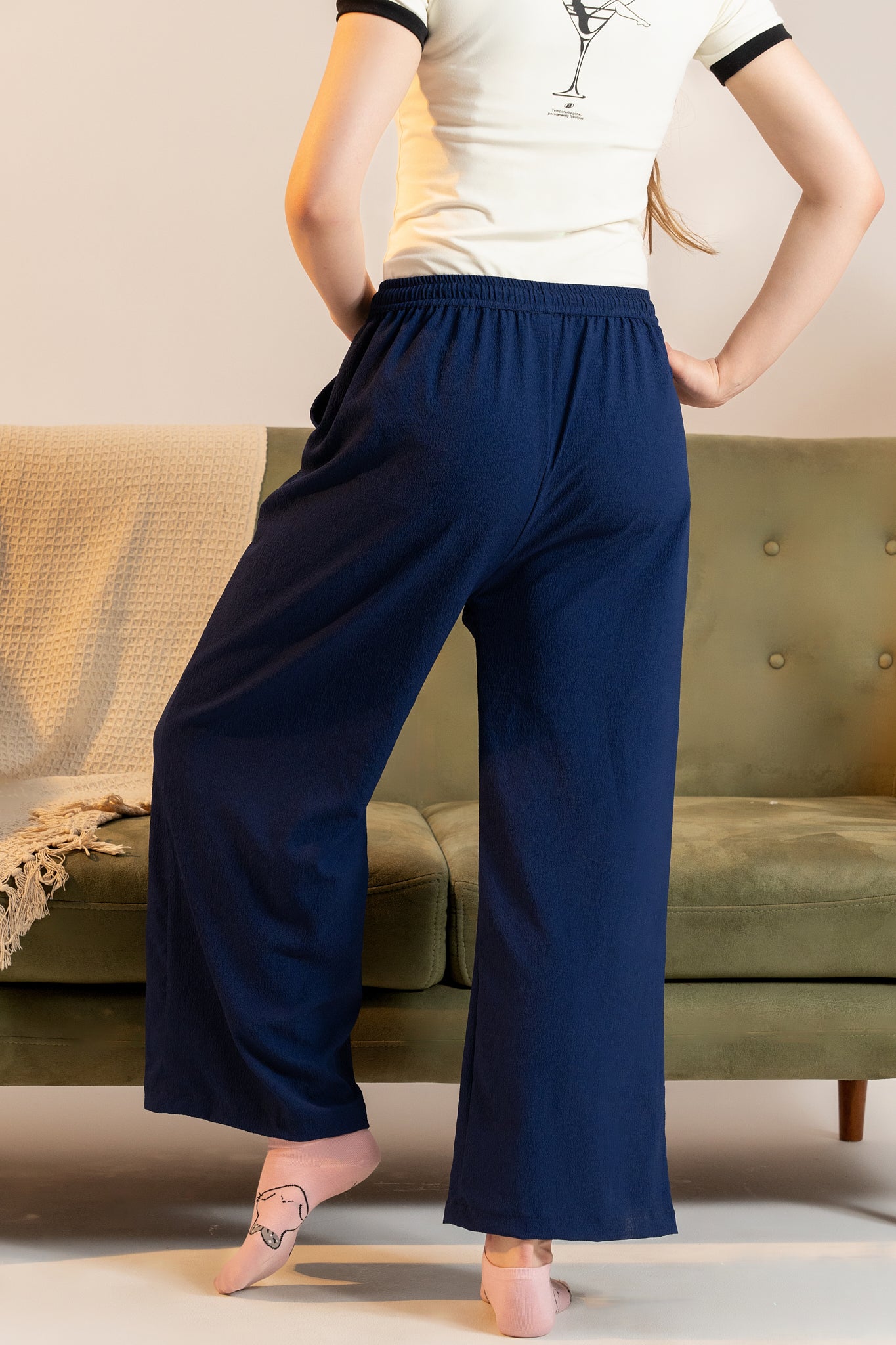Exhale pop - in Navy Blue